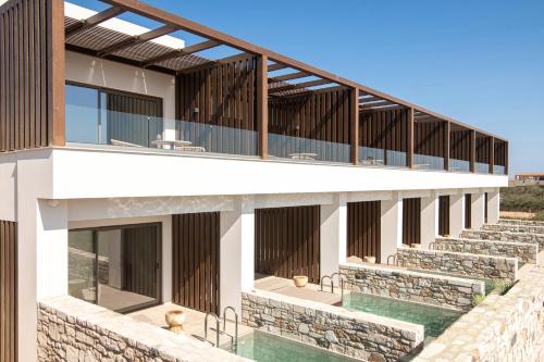 Balkón nebo terasa v ubytování Elèa Concept Hotel & Suites
