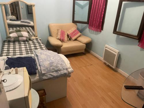 Chambre avec parking privé
