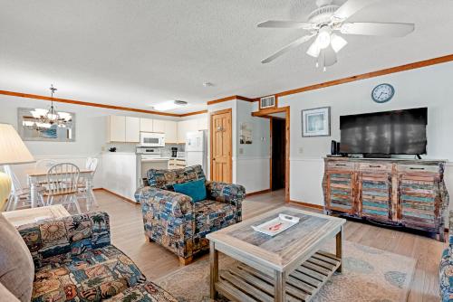 Kuchyň nebo kuchyňský kout v ubytování Siren Song