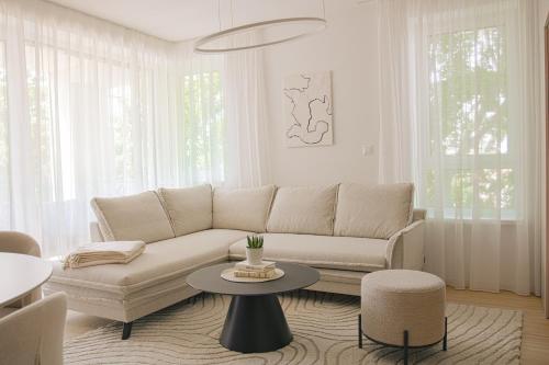 Ruang duduk di Apartmán VERDE