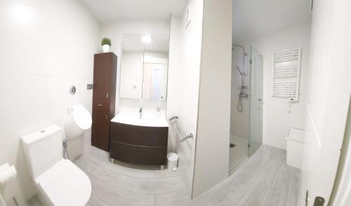 Bilik mandi di Piso Centro y Playa