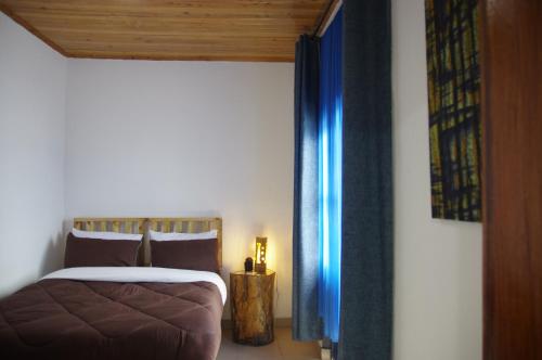 Cama o camas de una habitación en Spa Shallum