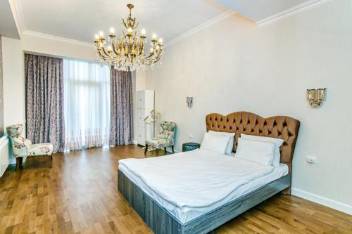 Ένα ή περισσότερα κρεβάτια σε δωμάτιο στο Luxary Home VIP Hillton