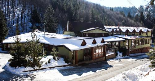 冬のHotel Šomkaの様子