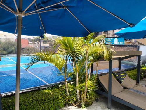 Πισίνα στο ή κοντά στο Hotel Bungalows La Era
