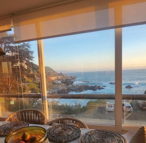 Fotografie z fotogalerie ubytování Departamento frente al mar en concon reñaca v destinaci Concón