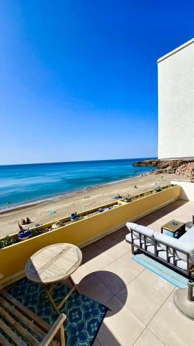 T3 bohème vue imprenable sur la Crique - Wifi - Vue mer et plage