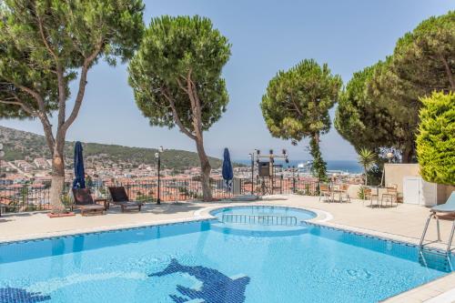 Piscina a My Solmaz Hotel o a prop