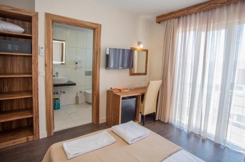 Koupelna v ubytování My Solmaz Hotel