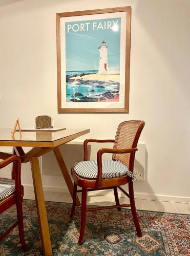 Χώρος καθιστικού στο The Waterfront Apartment