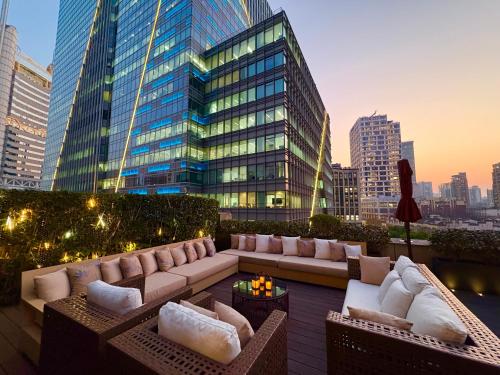 Posezení v ubytování Kempinski The One Suites Hotel Shanghai Downtown