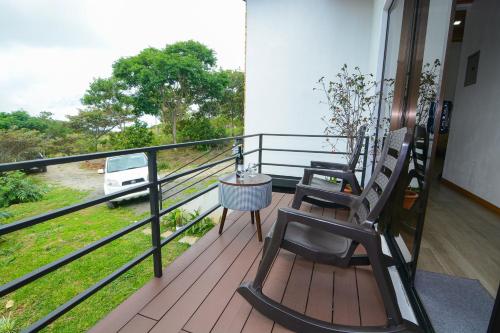 Un balcón o terraza de Nambí Monteverde