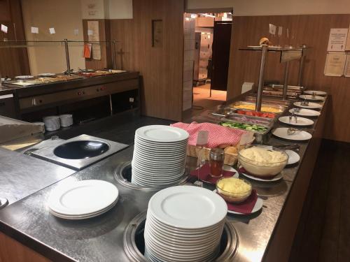 Mad på bed and breakfast-stedet eller i nærheden