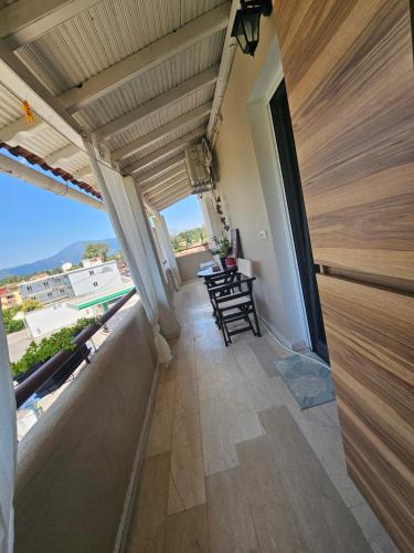 Balkón nebo terasa v ubytování Eda house