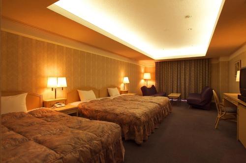 Ett rum på Hotel Sekia