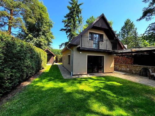 Chata u soutoku Lužnice a Vltavy