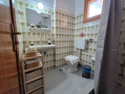 Bilik mandi di Lilia Apartments A2
