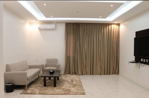 Χώρος καθιστικού στο فندق قمم بارك 3 Qimam Park Hotel