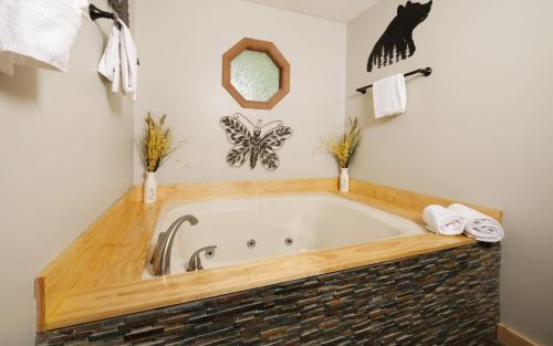 Et badeværelse på Over the Top