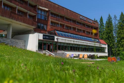 Jardín al aire libre en Zespół Tatry - Hotel Tatry i Budynek Turystyczny