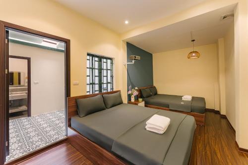 Ruang duduk di Boho Hotel & Travel - Nguyen Huu Huan