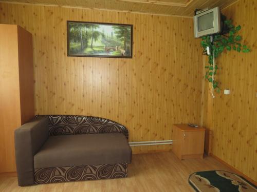 Χώρος καθιστικού στο Bilyy Kamin Guest House