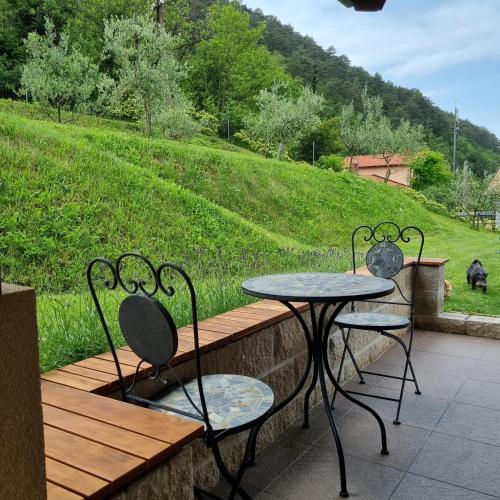 Nespecifikovaný výhled na hory nebo výhled na hory při pohledu z apartmánu