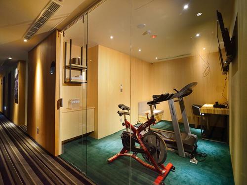 Fitnes oz. oprema za telovadbo v nastanitvi Hotelday+ Hualien