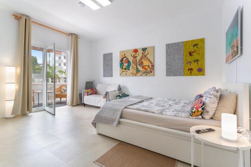 A seating area at Apartment Fantastico 2