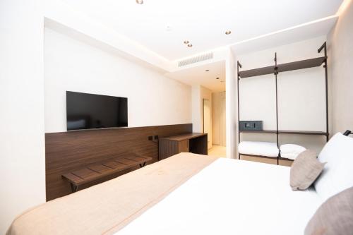 Postel nebo postele na pokoji v ubytování Safin Hotel & Spa