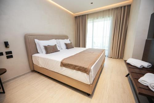 Postel nebo postele na pokoji v ubytování Safin Hotel & Spa