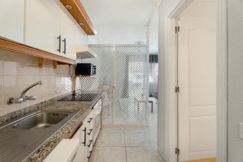 Kuchyň nebo kuchyňský kout v ubytování Bed and breakfast