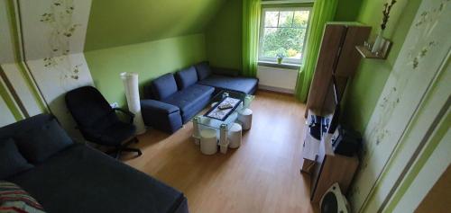 Posezení v ubytování Ferienwohnung Mit Großer Dachterrasse