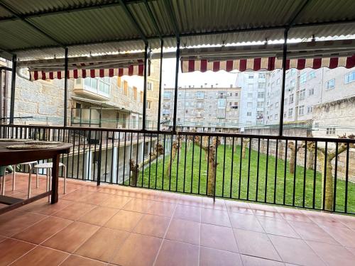 Balkón nebo terasa v ubytování Hogar Forxa - Puente