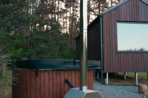 Κήπος έξω από το MyRetreat - cabin for two