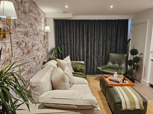 Χώρος καθιστικού στο Modern Studio Near London