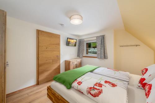 Ένα ή περισσότερα κρεβάτια σε δωμάτιο στο Ferienhaus Daum