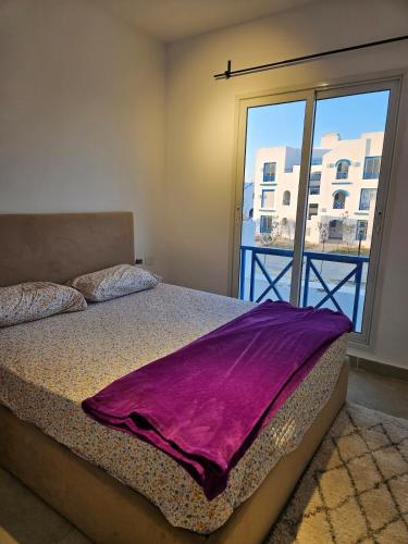 Ένα ή περισσότερα κρεβάτια σε δωμάτιο στο Mountain View Apartments