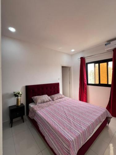 Postel nebo postele na pokoji v ubytování Horizon bleue