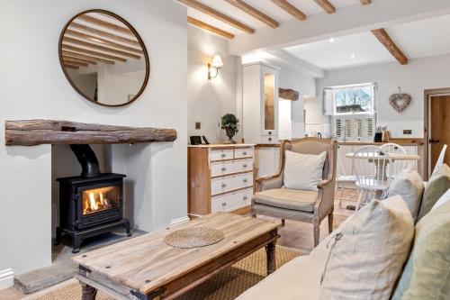 Posezení v ubytování Bailey Cottage Luxury Cottage in Gargrave