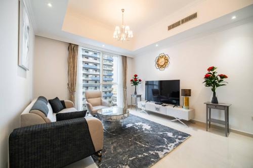 Elegant Escapes - Homely 1B in Dunya Tower