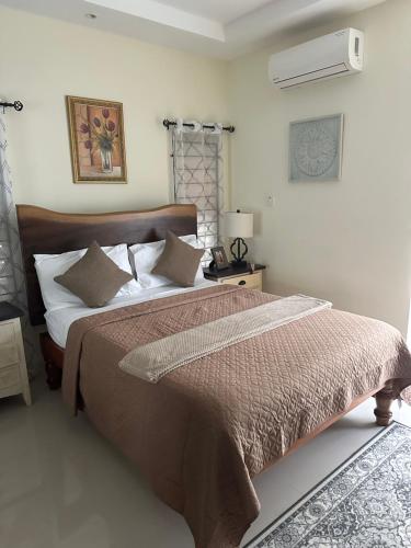 Katil atau katil-katil dalam bilik di Villa Christine