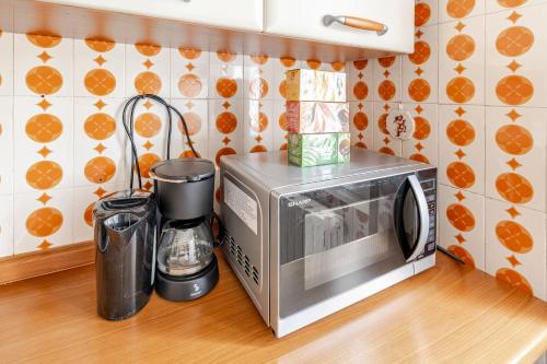Una cocina o cocineta en La terrazza del nonno