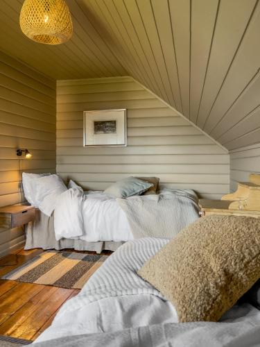 Χώρος καθιστικού στο Villa Borgvåg - A unique Seafront Villa in the heart of Lofoten