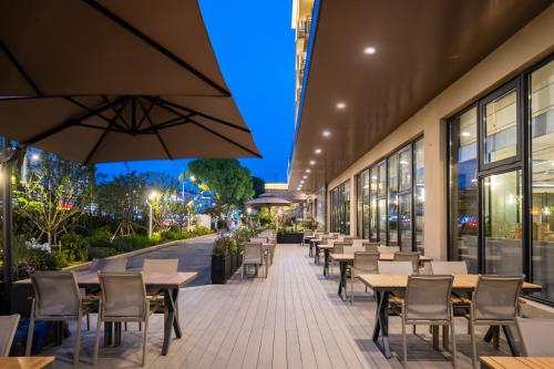 Εστιατόριο ή άλλο μέρος για φαγητό στο Wyndham Garden Shanghai Pudong