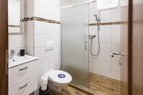 Un baño de Hotel Pod Zeleným Dubem