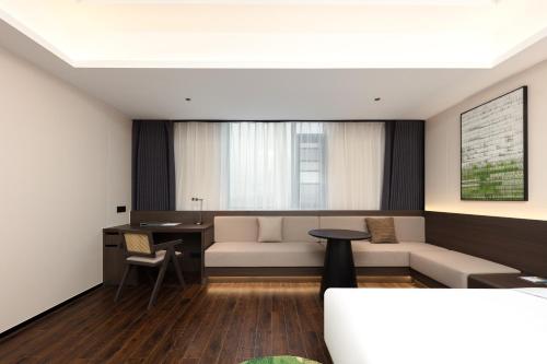 Χώρος καθιστικού στο Wyndham Garden Shanghai Pudong