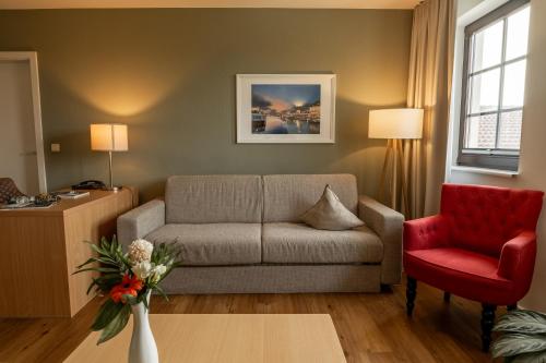 Гостиная зона в Hotel Ostseeland