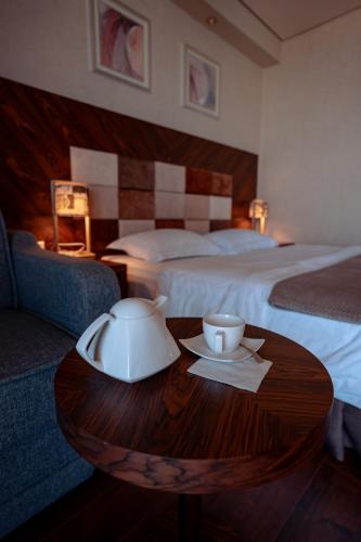 Ein Bett oder Betten in einem Zimmer der Unterkunft Dreamland Oasis