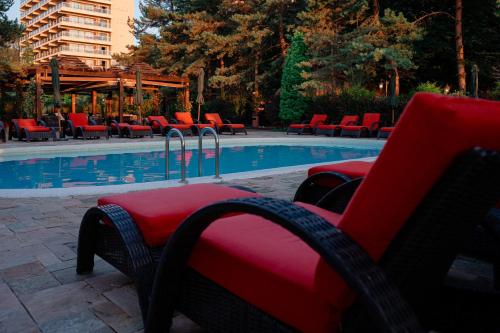 Der Swimmingpool an oder in der Nähe von Dreamland Oasis